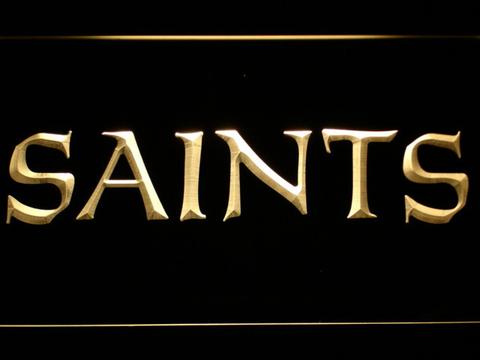 New Orleans Saints Text LED Neon Sign